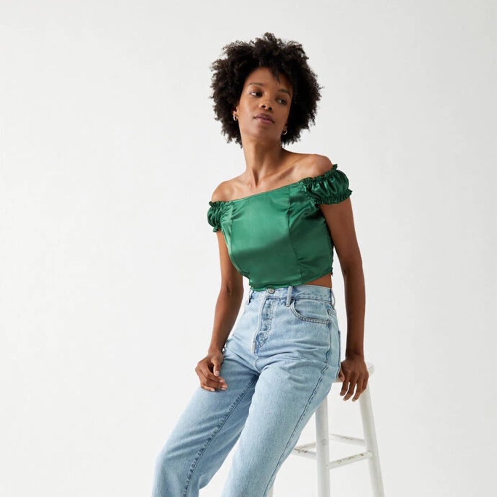 Eco Off-The-Shoulder Top